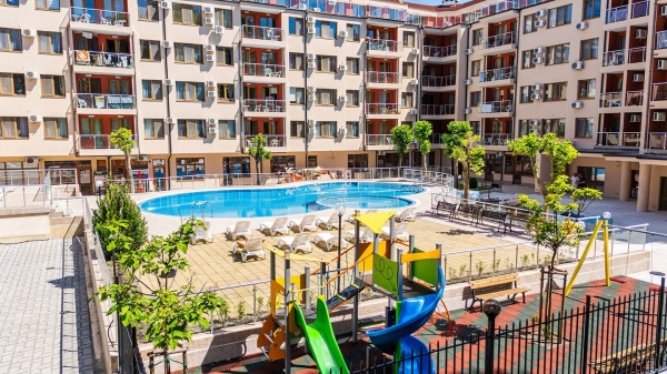 Sunny Beach apartments for sale - low price, fully furnished