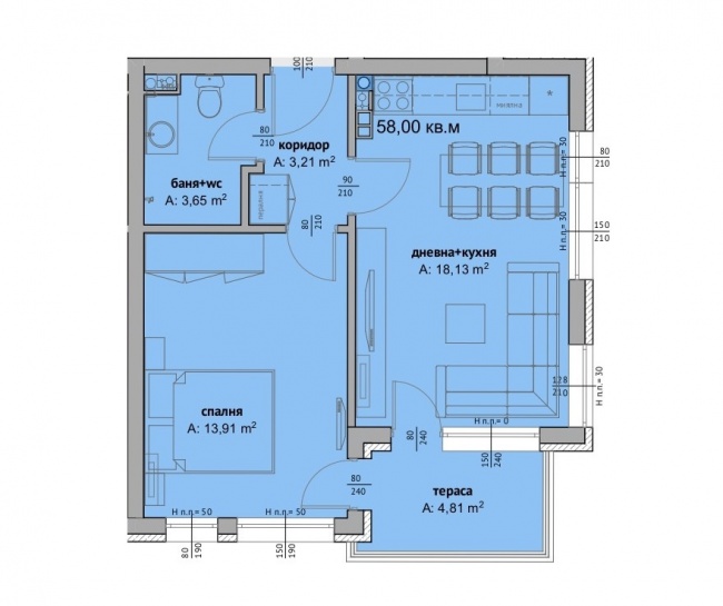 New condos for sale close to beach in Ravda, Nessebar